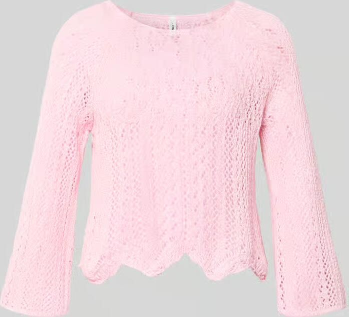 Only Trui met ronde hals ONLNOLA LIFE 3 4 PULLOVER KNT NOOS