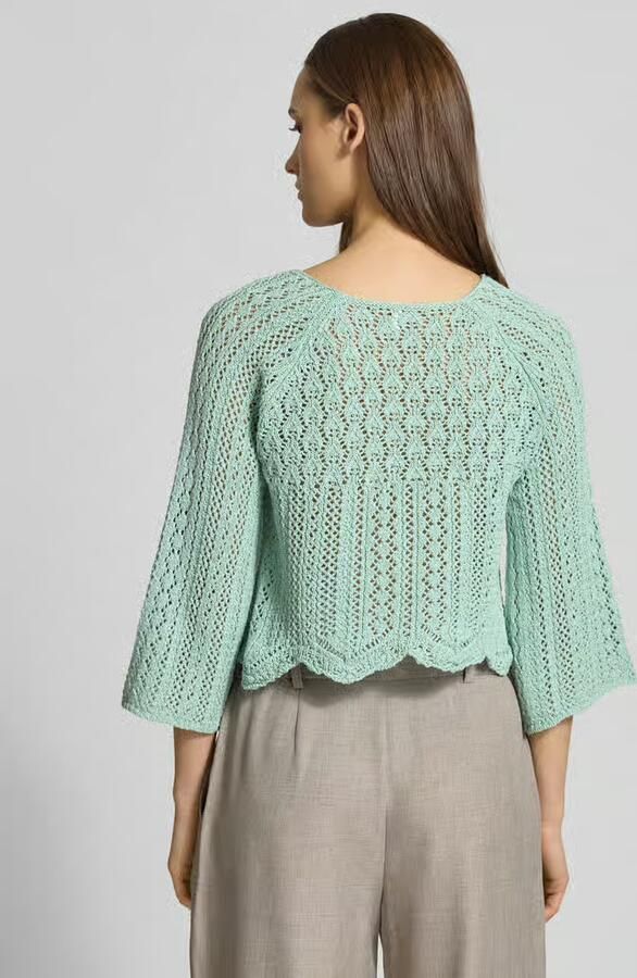 Only Trui met ronde hals ONLNOLA LIFE 3 4 PULLOVER KNT NOOS - Foto 2