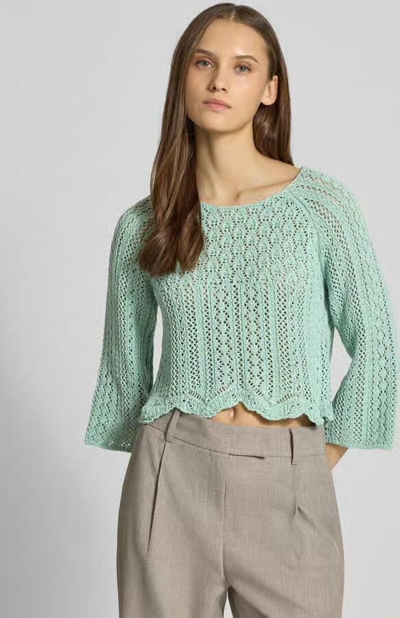 Only Trui met ronde hals ONLNOLA LIFE 3 4 PULLOVER KNT NOOS - Foto 3