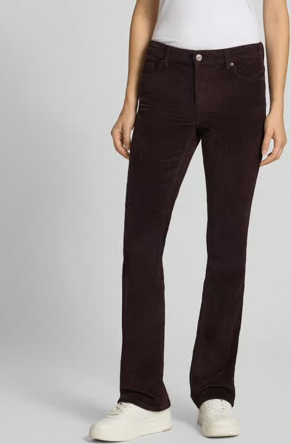 Only Fit and flare corduroy broek van katoenmix model 'MARY' - Foto 2