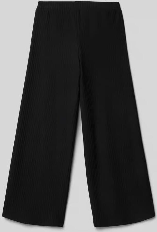ONLY KIDS wide leg casual broek zwart - Foto 8