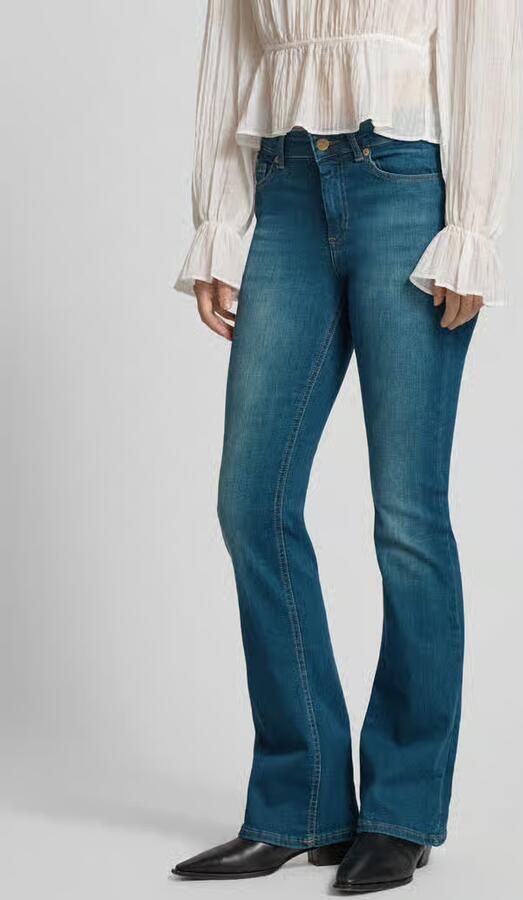 Only Bootcut Jeans 15353700 BLUSH MID FLARED-DARK BLUE DENIM - Foto 2