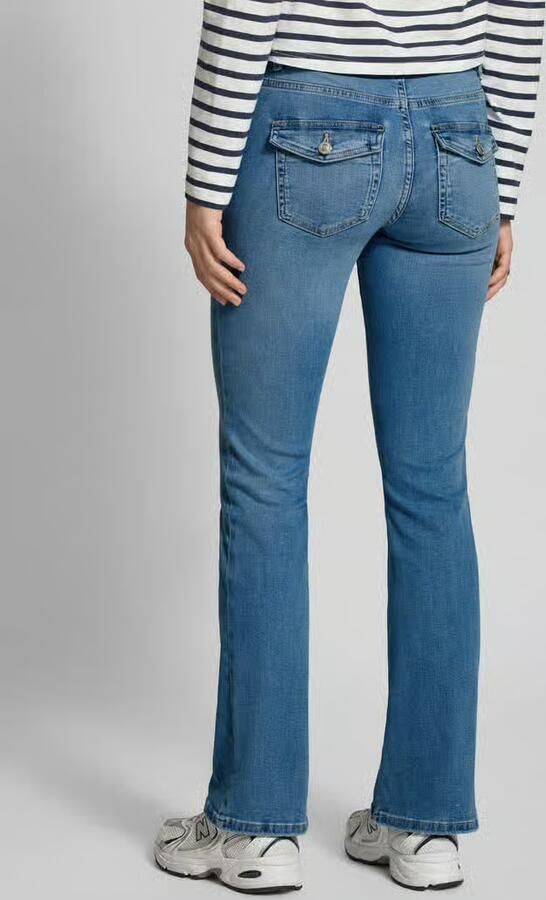 Only Skinny fit jeans ONLBLUSH MW BACK POCK FLA TAI222 DNMNOOS - Foto 6