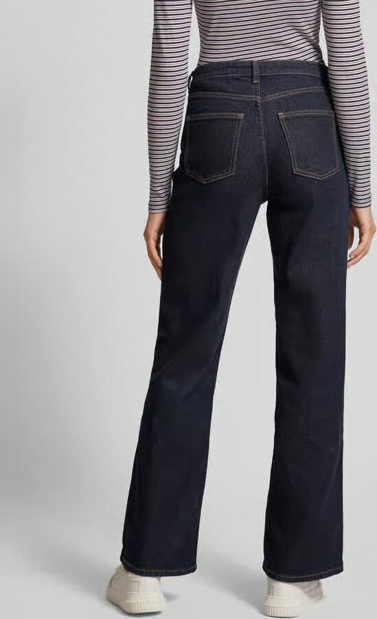ONLY high waist wide leg jeans ONLJUICY dark blue denim - Foto 4