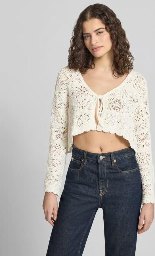 Only Gecropst vest van katoenmix model 'BEACH LIFE' - Foto 3