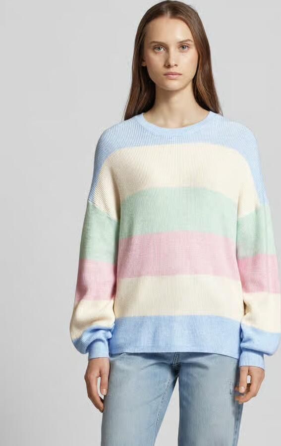 Only Gebreide pullover in colour-blocking-design model 'ATIA' - Foto 9