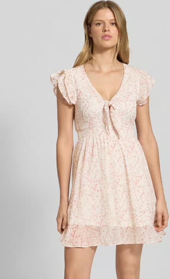 Only Getailleerd chiffon jurk met abstract motief model 'ASTA LIFE' - Foto 2