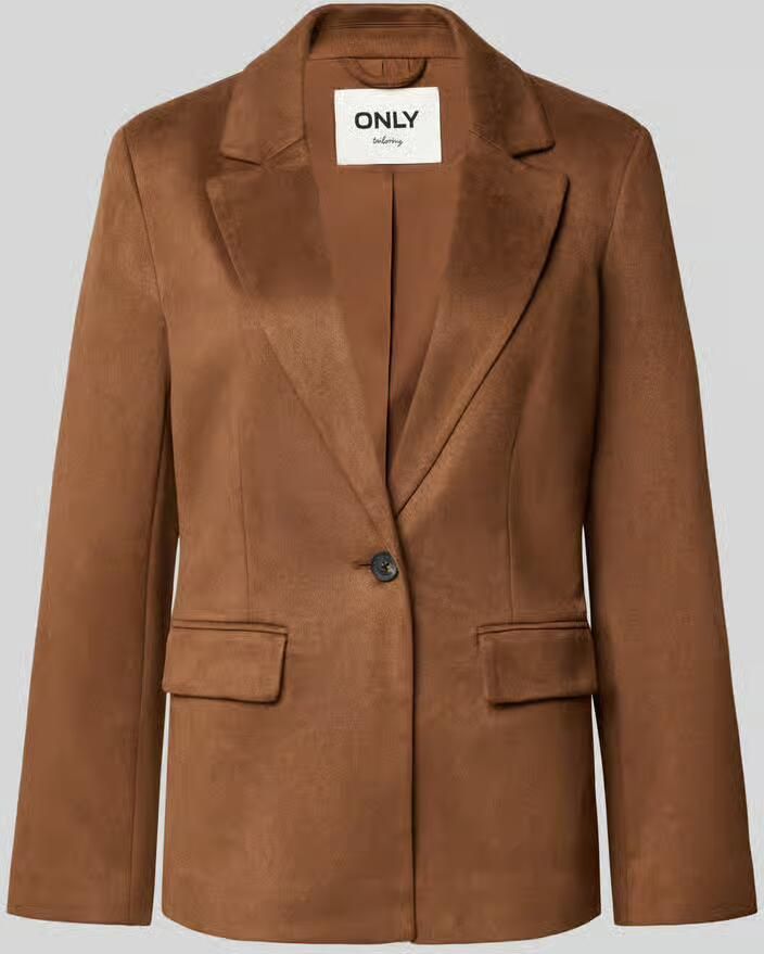 Only Getailleerd korte blazer met reverskraag model 'ADDI'
