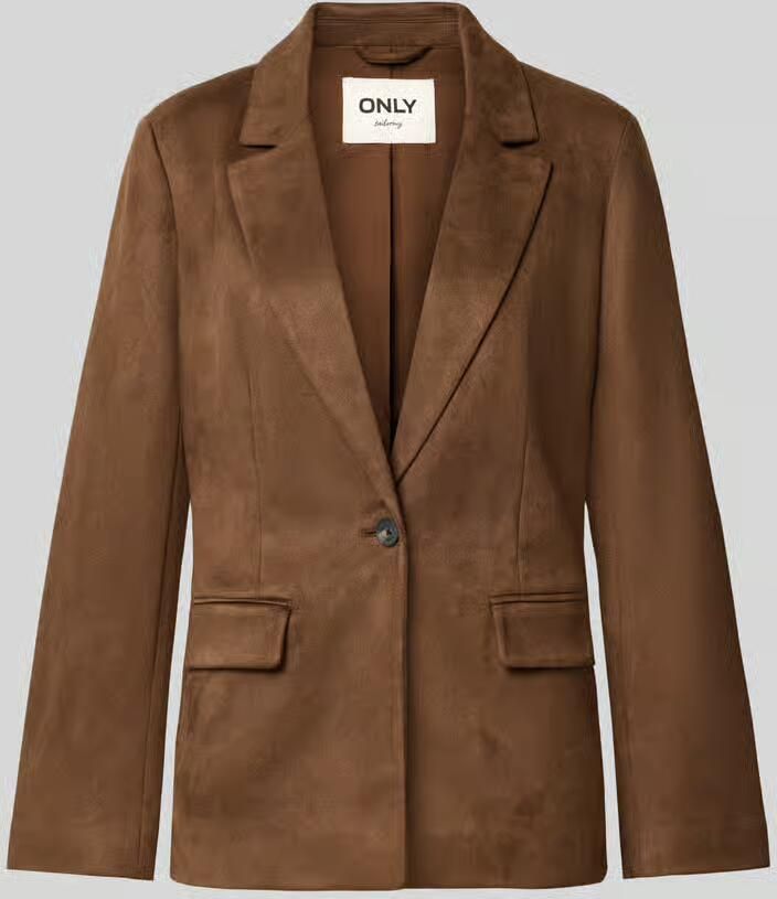 Only Getailleerd korte blazer met reverskraag model 'ADDI'
