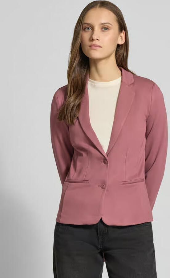 Only Getailleerd korte blazer van viscosemix Model 'POPTRASH' - Foto 2