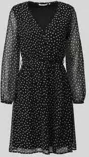 Only Getailleerde blousejurk met all-over motief model 'CERA'