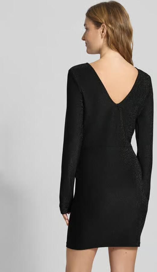 Only Getailleerde cocktailjurk in wikkellook model 'RICH'