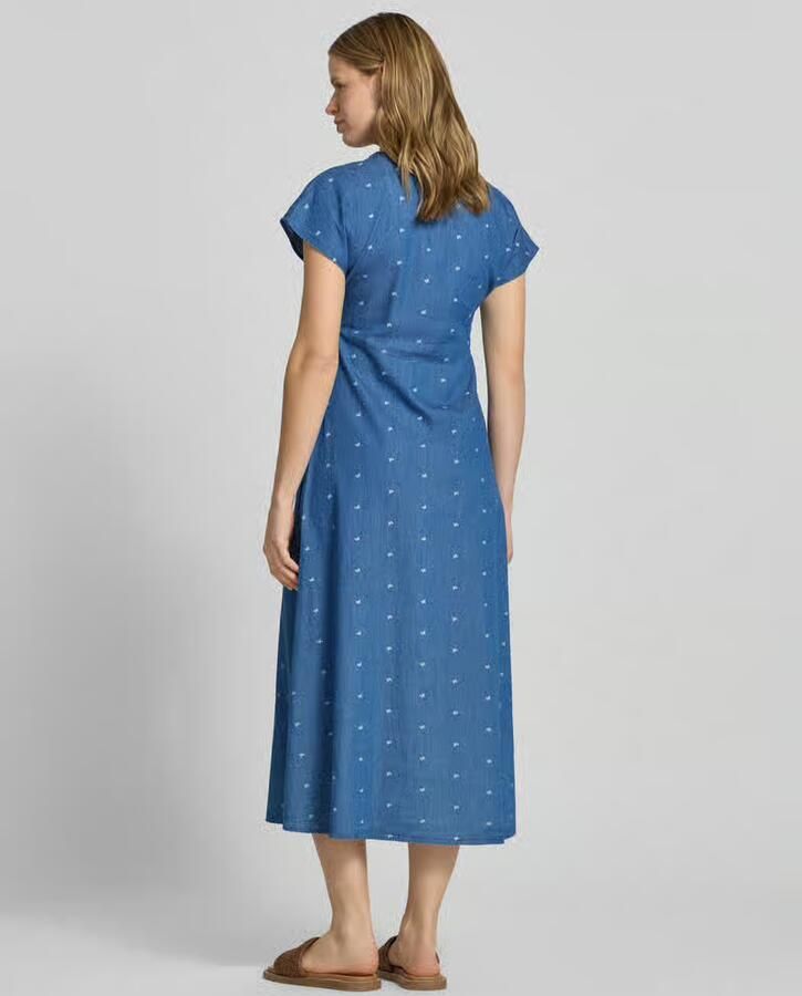 Only Getailleerde denimjurk van puur katoen model 'NOVA AZURE' - Foto 5