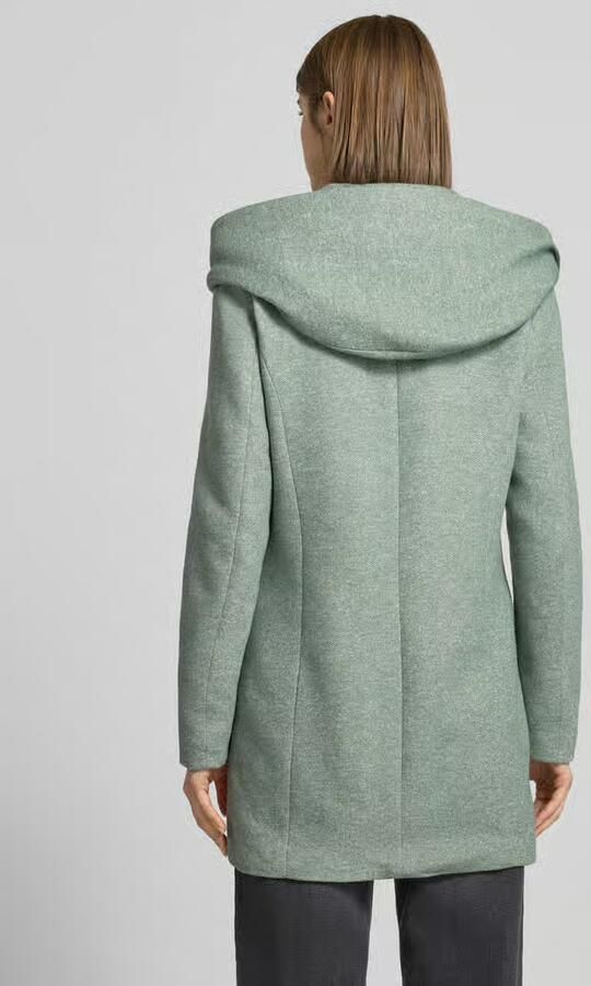 Only Getailleerde lange jas met capuchon model 'SEDONA' - Foto 3