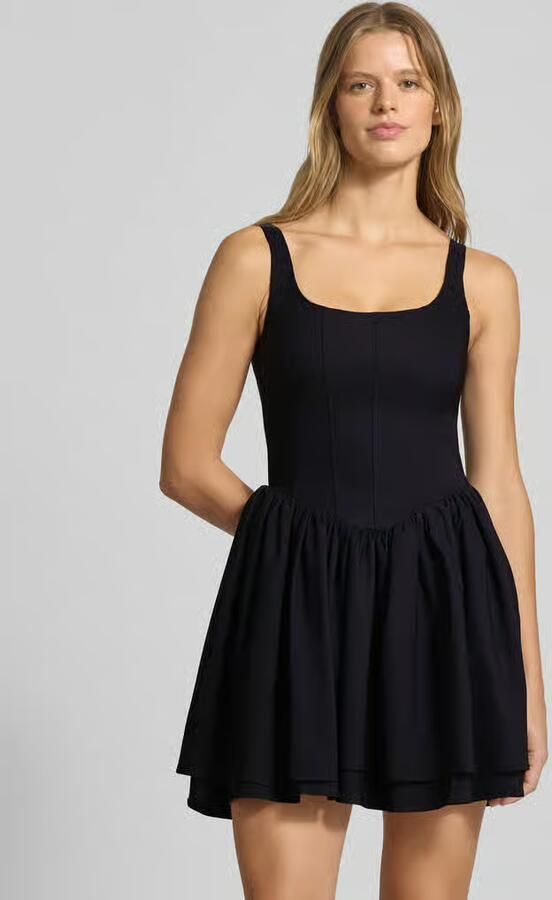 Only Getailleerde mini-jurk met boothals model 'SOEMO' - Foto 2
