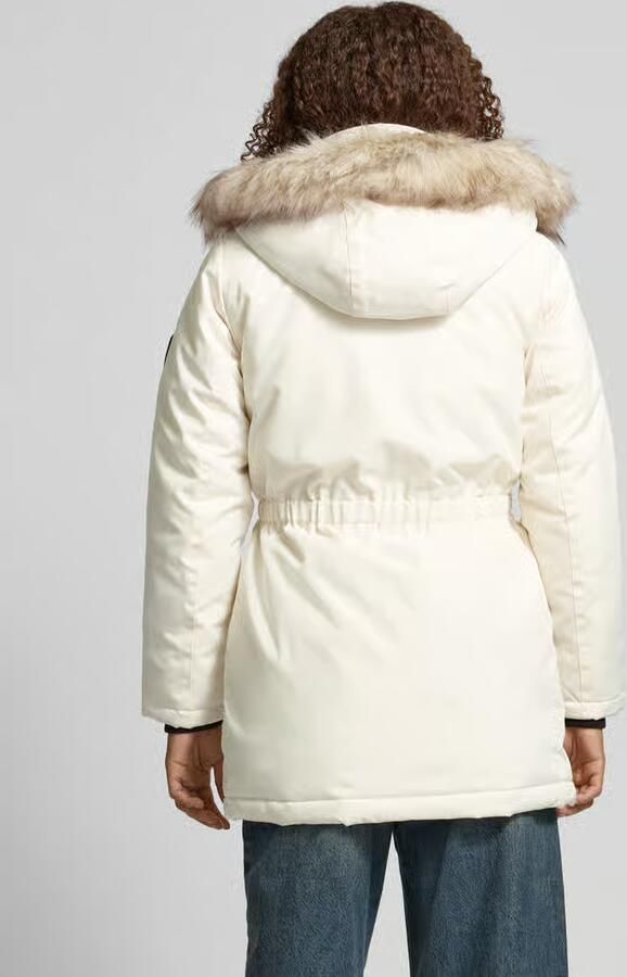 Only Getailleerde parka met imitatiebont model 'IRIS' - Foto 8