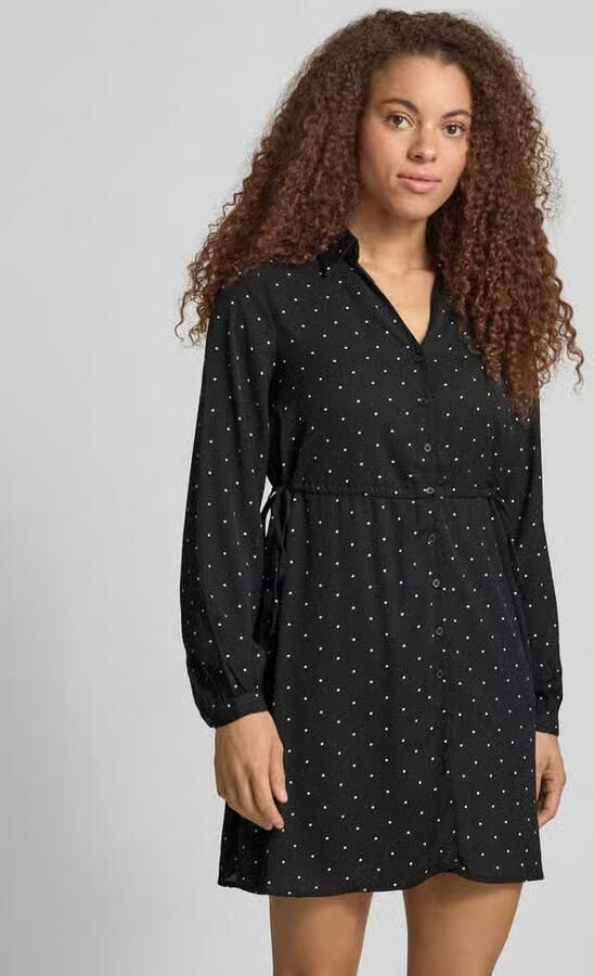 Only Getailleerde vrijetijdsjurk met all-over motief model 'ALYNN' - Foto 3