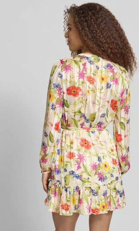 Only Getailleerde vrijetijdsjurk met effectgaren-details model 'AVERY' - Foto 2