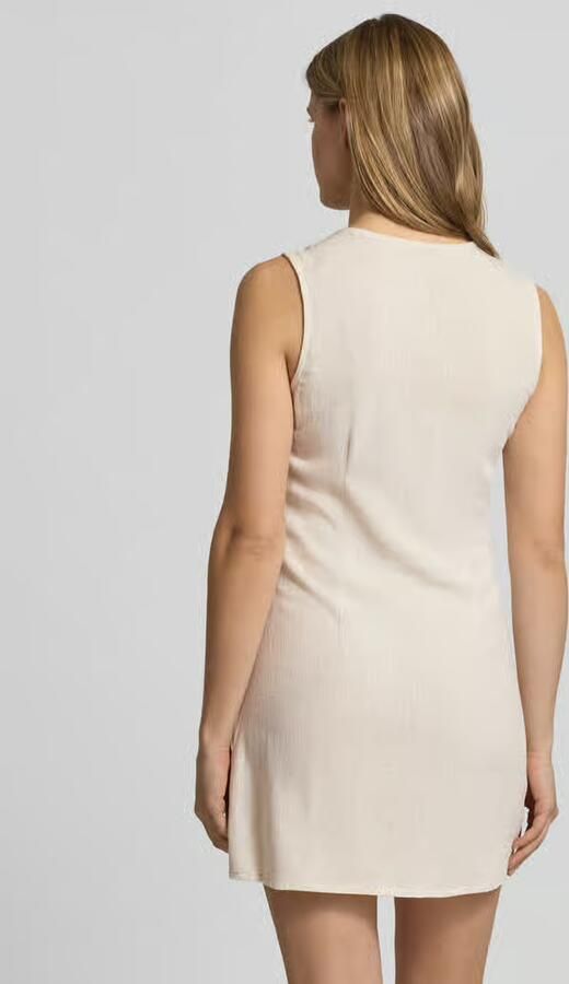 Only Getailleerde vrijetijdsjurk van mix van viscose en linnen model 'SIESTA' - Foto 2