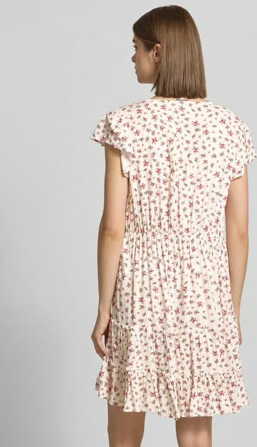Only Getailleerde vrijetijdsjurk van pure viscose model 'CLAUDETTE'