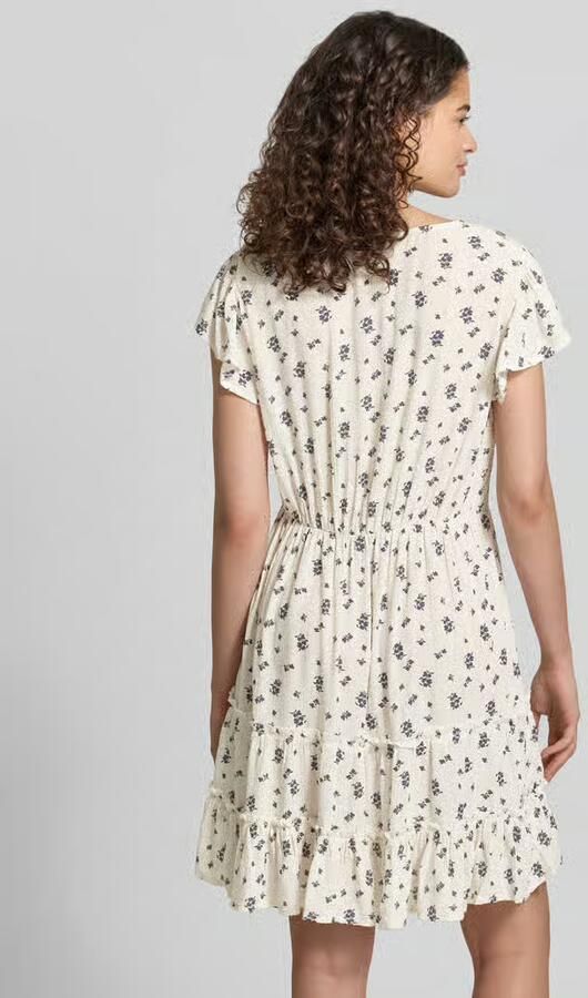 Only Getailleerde vrijetijdsjurk van pure viscose model 'CLAUDETTE'