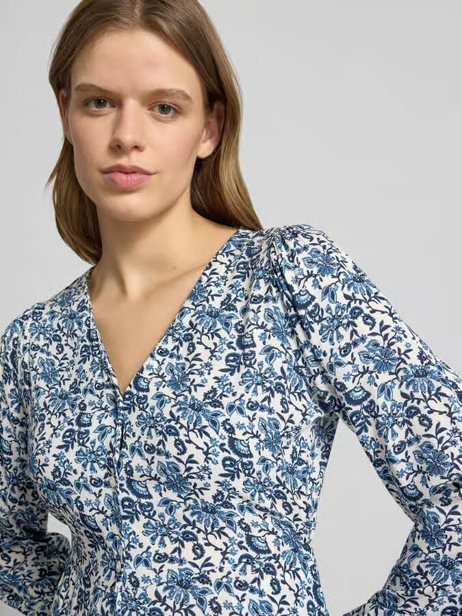 Only Getailleerde vrijetijdsjurk van zuivere viscose model 'EVIDA'