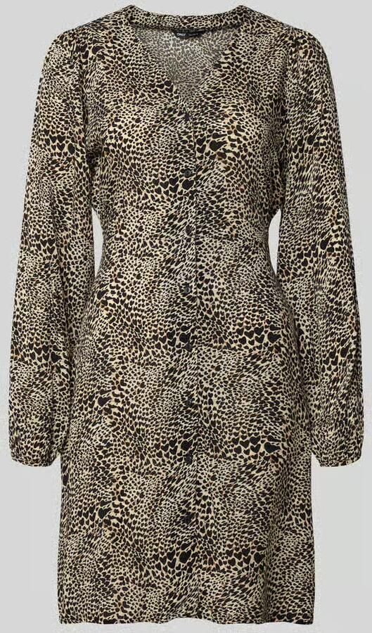 Only Getailleerde vrijetijdsjurk van zuivere viscose model 'EVIDA' - Foto 2