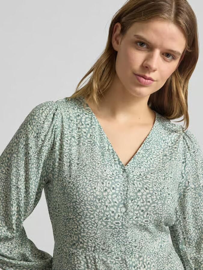 Only Getailleerde vrijetijdsjurk van zuivere viscose model 'EVIDA'