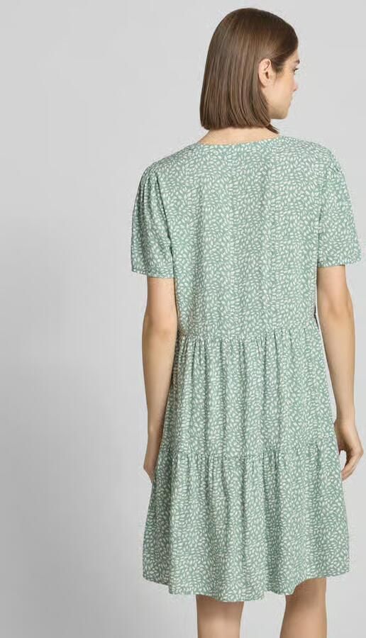 Only Zomerjurk ONLZALLY – Zomerjurk met V-hals en trapsgewijze volant - Foto 9