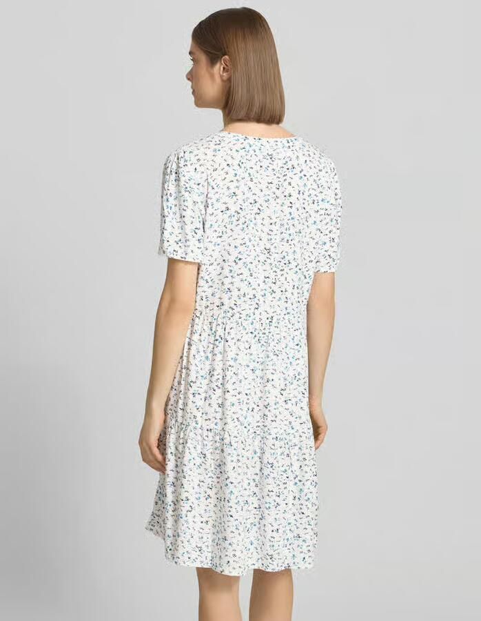 Only Getailleerde zomerjurk van pure viscose model 'ZALLY LIFE' - Foto 2