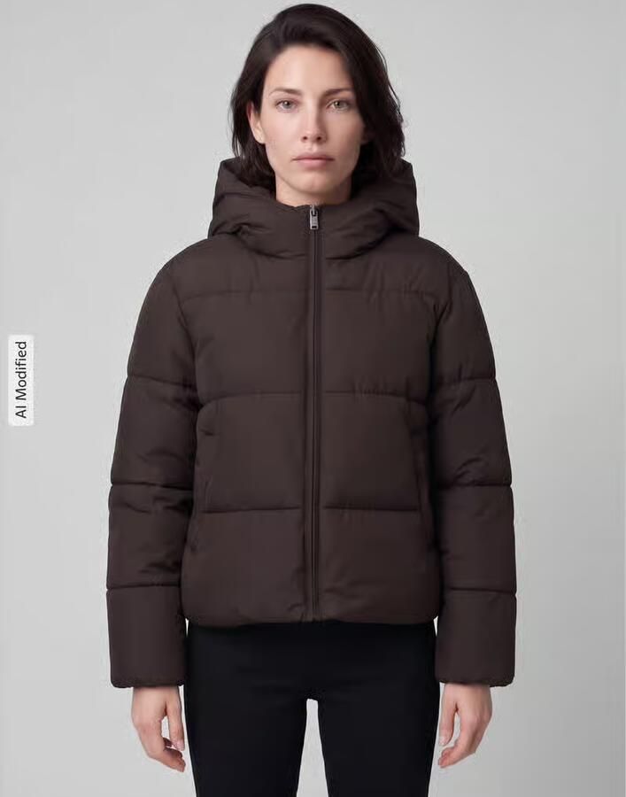 Only Juta Short Puffer Winterjas Dames - Foto 2