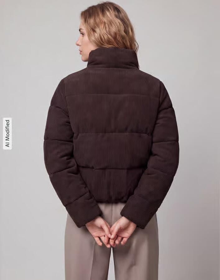 Only Windjack ONLNEWDOLLY CORDUROY PUFFER OTW NOOS 15304768 - Foto 5
