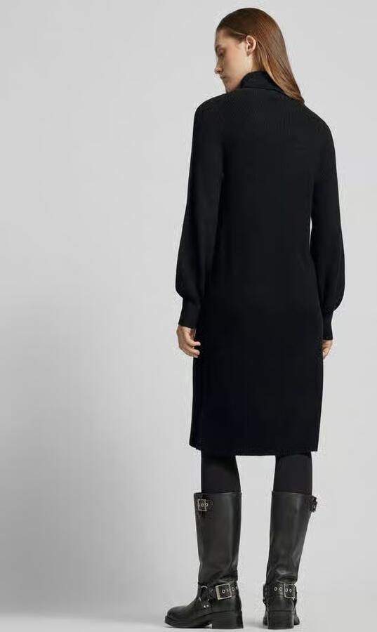 Only Gebreide jurk ONLSASHA L S ROLLNECK DRESS NCA KNT
