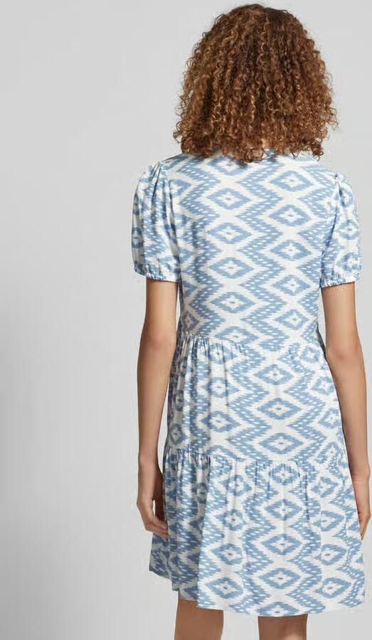 Only Knielange jurk met V-hals model 'NOVA LIFE'