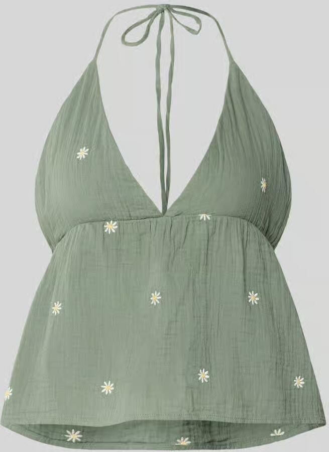 Only Kort top van puur katoen model 'THYRA RIO' - Foto 2