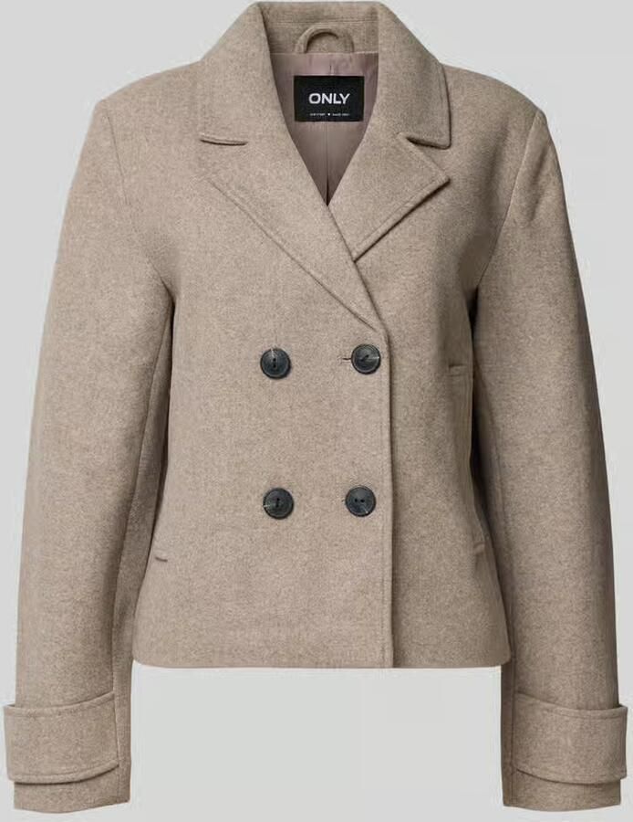 Only Korte trenchcoat met reverskraag model 'FREJA LIFE' - Foto 2