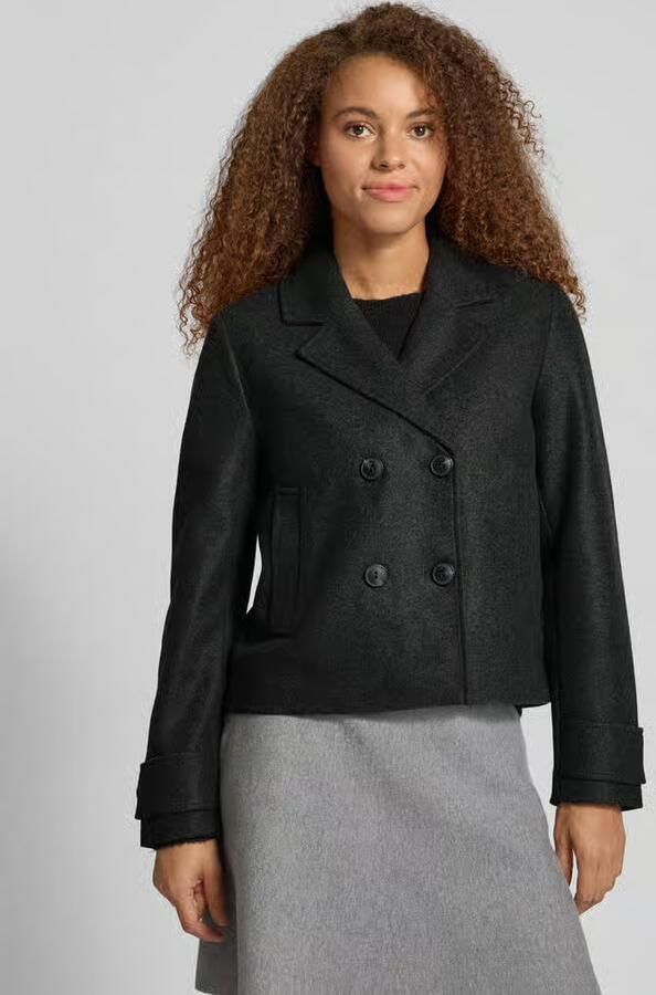 Only Regular fit lange jas met fly-away-kraag model 'FREJA' - Foto 11
