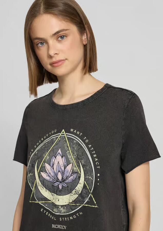 Only Regular fit vrijetijdsjurk van puur katoen model 'LUCY LIFE' - Foto 4