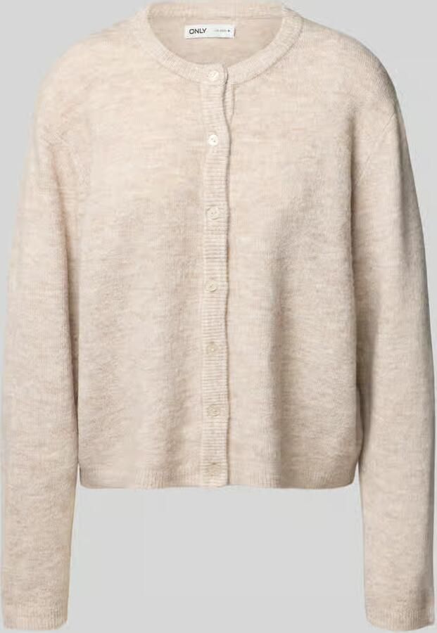 Only Loose fit gebreid jack met knoopsluiting model 'SIMONI' - Foto 9