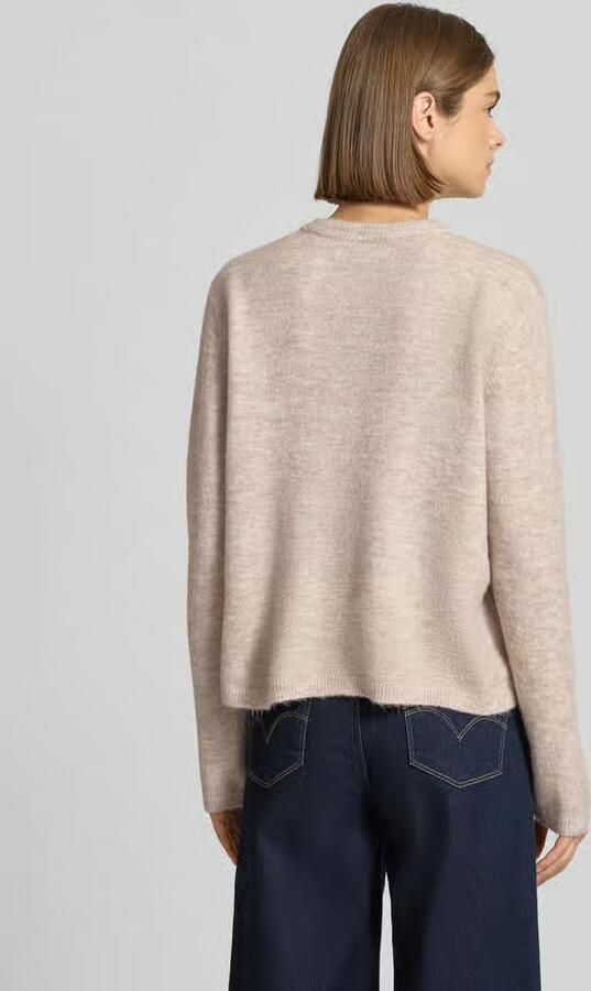 Only Loose fit gebreid jack met knoopsluiting model 'SIMONI' - Foto 10
