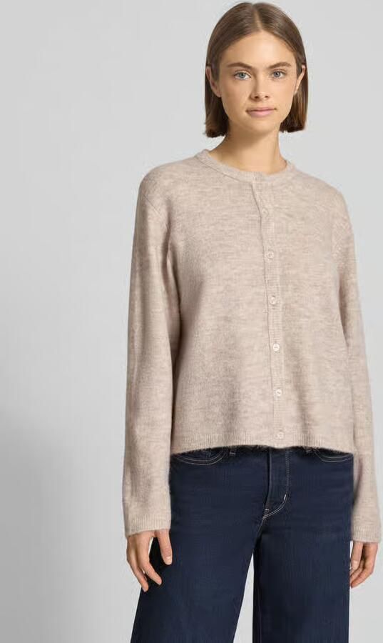 Only Loose fit gebreid jack met knoopsluiting model 'SIMONI' - Foto 11