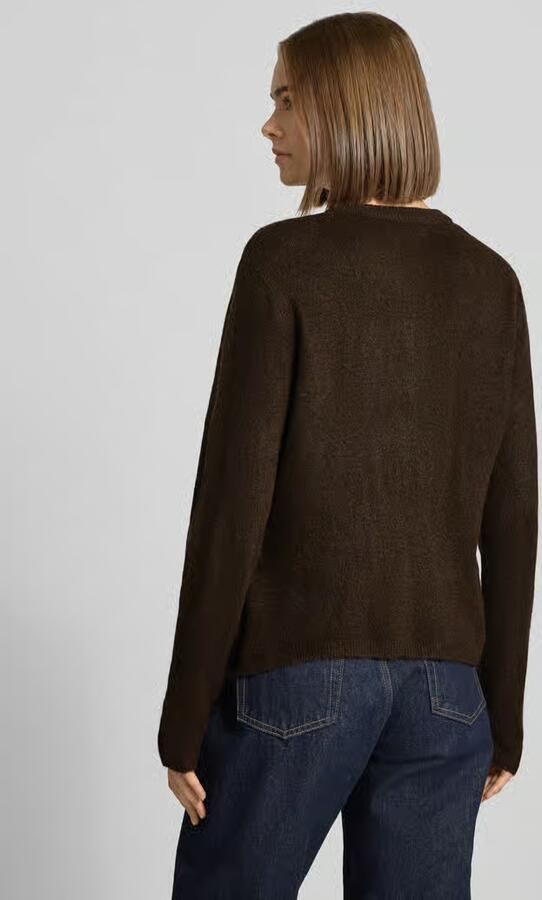 Only Loose fit gebreid jack met knoopsluiting model 'SIMONI' - Foto 3