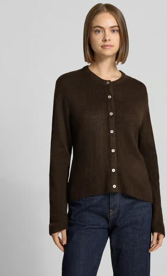 Only Loose fit gebreid jack met knoopsluiting model 'SIMONI' - Foto 2