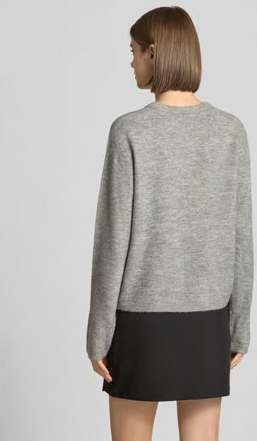 Only Loose Fit gebreid jack met ronde hals model 'SIMONI' - Foto 7