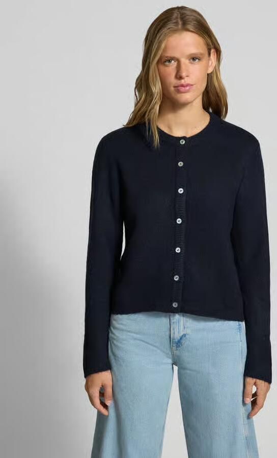 Only Loose Fit gebreid jack met ronde hals model 'SIMONI' - Foto 3