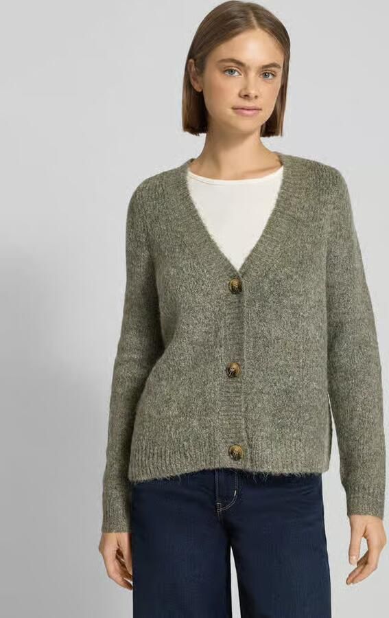 Only Loose fit gebreid jack met V-hals model 'ZOEY' - Foto 9