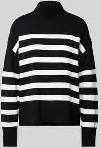 Only Loose fit gebreide pullover met opstaande kraag model 'BARIA'