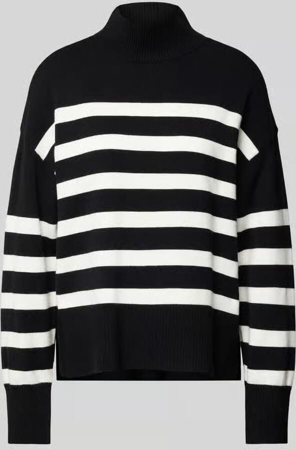 Only Loose fit gebreide pullover met opstaande kraag model 'BARIA' - Foto 3