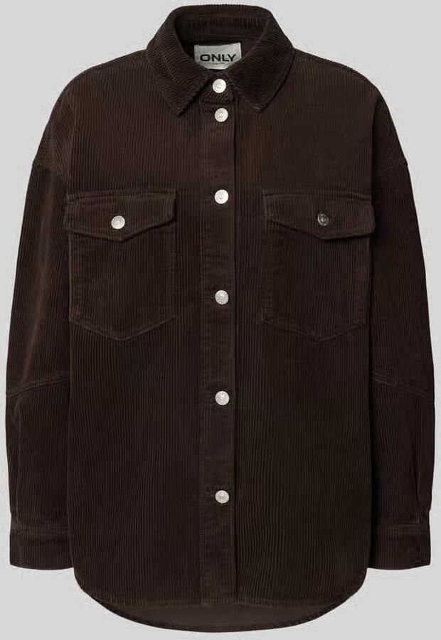 Only Loose fit hemdjack van pure katoen model 'TIGGY'