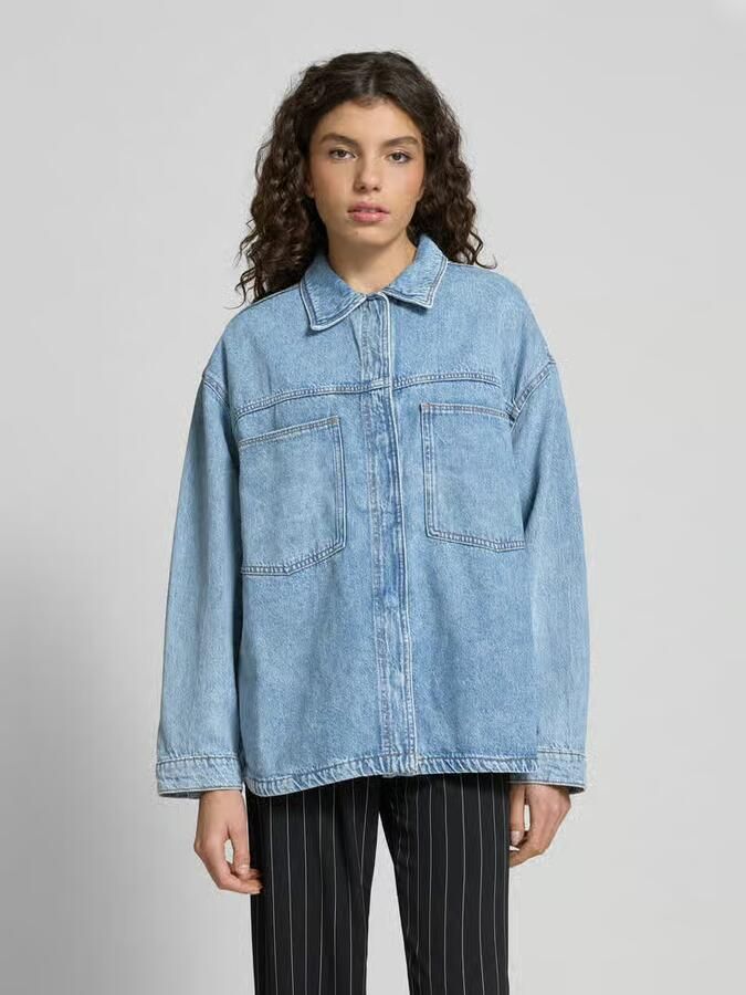 Only Loose fit jeansjack van puur katoen model 'LEMMIE' - Foto 8